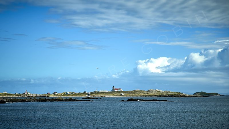 Vue du phare proche de St Pierre & Miquelon