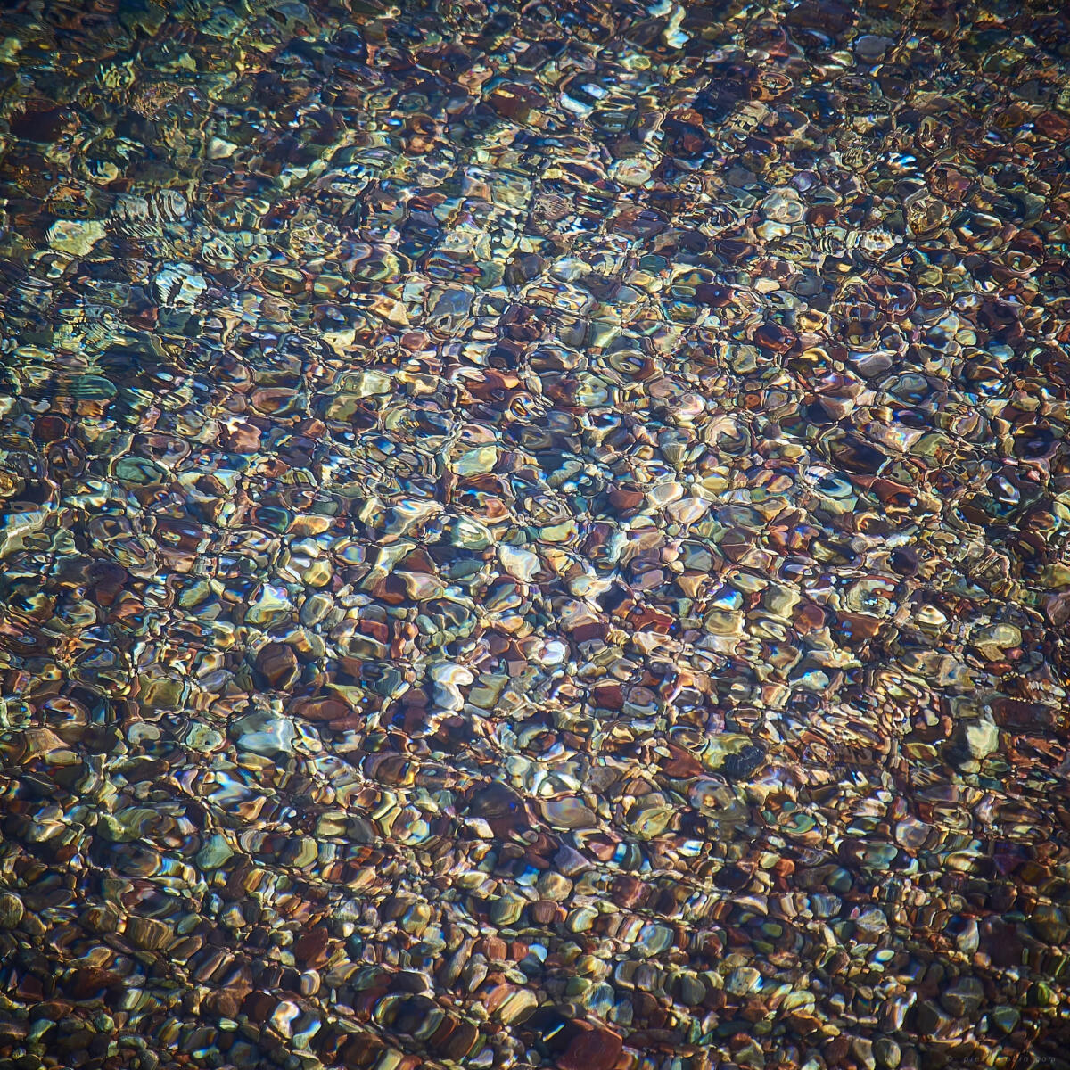 St Pierre et Miquelon - Pierres sous l'eau  